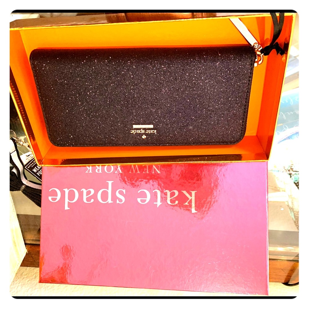 Brand New Kate Spade Glitter Wallet